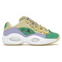 Кроссовки Reebok Question Low BBC Ice Cream Running Dog Yellow Green