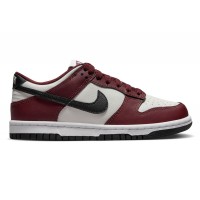 Подростковые кроссовки Nike Dunk Low Dark Team Red (GS)