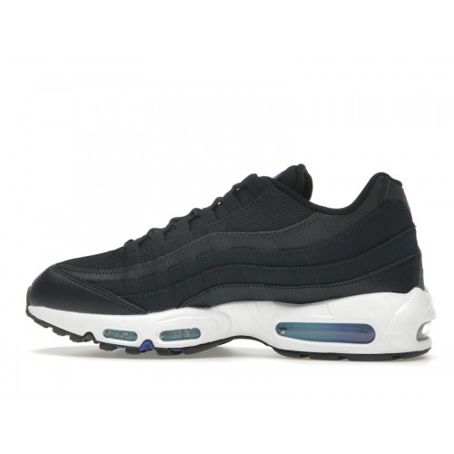 Nike Air Max 95 Dark Obsidian Racer Blue - мужская сетка размеров