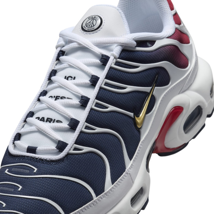 Paris Saint-Germain x Nike Air Max Plus Home Kit - мужская сетка размеров Paris Saint-Germain x Nike Air Max Plus Home Kit - мужская сетка размеров