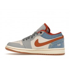 Женские Jordan 1 Low Phantom Denim (W)