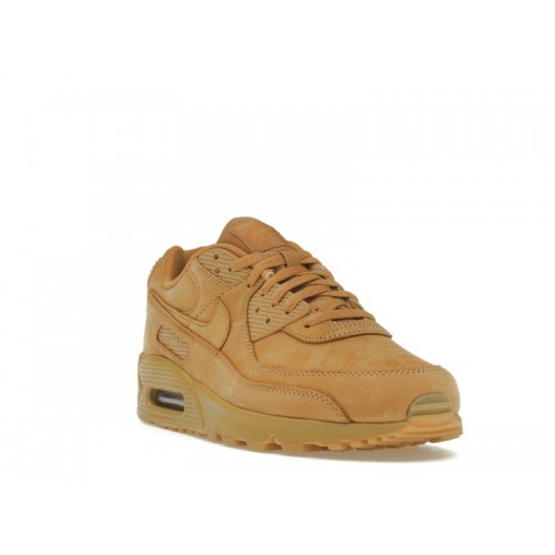 Кроссы Nike Air Max 90 Premium Wheat - мужская сетка размеров