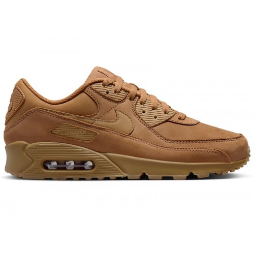 Кроссы Nike Air Max 90 Premium Wheat - мужская сетка размеров