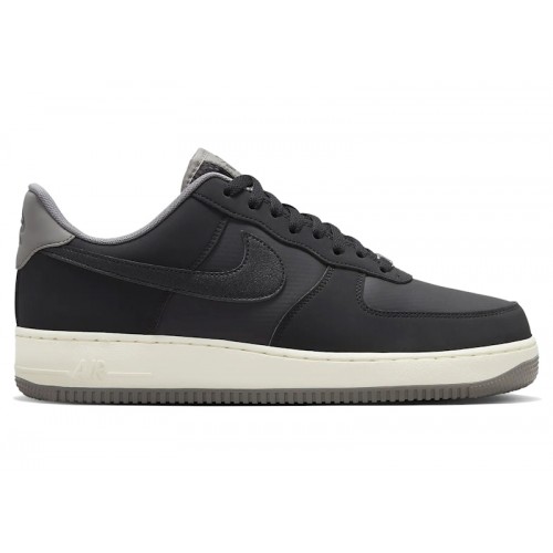 Кроссы Nike Air Force 1 Low 07 LV8 Black Flat Pewter - мужская сетка размеров