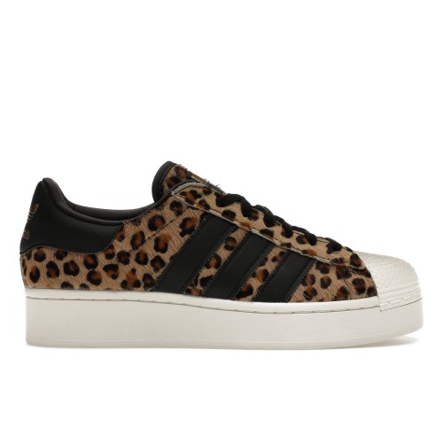 Кроссы adidas Superstar Bold Leopard Print (W) - женская сетка размеров