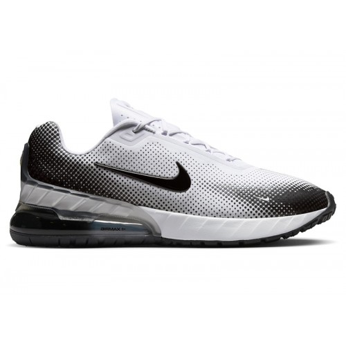 Кроссы Nike Air Max Phoenix White Black - мужская сетка размеров