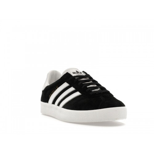 Кроссы adidas Gazelle 85 Core Black Footwear White - мужская сетка размеров