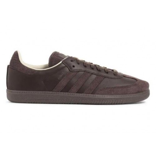 Кроссы adidas Samba Brown Off White - мужская сетка размеров