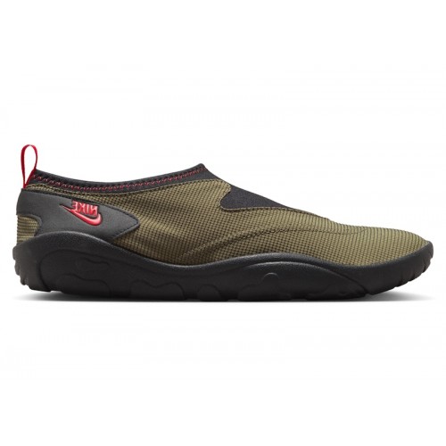 Кроссы Nike Aqua Turf Medium Olive Black University Red - мужская сетка размеров