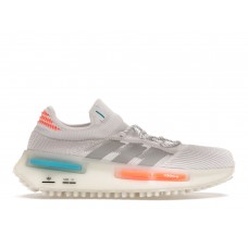 Кроссовки adidas NMD S1 Footwear White Blue Orange