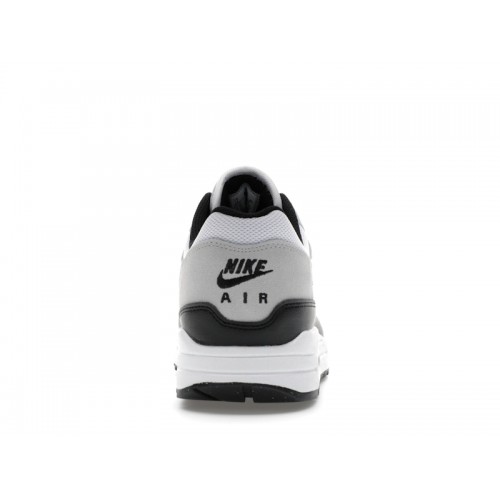 Nike Air Max 1 Essential White Pure Platinum Black - мужская сетка размеров