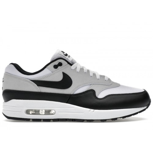 Nike Air Max 1 Essential White Pure Platinum Black - мужская сетка размеров