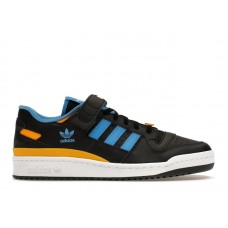 Кроссовки adidas Forum Low Black Pulse Blue Collegiate Gold