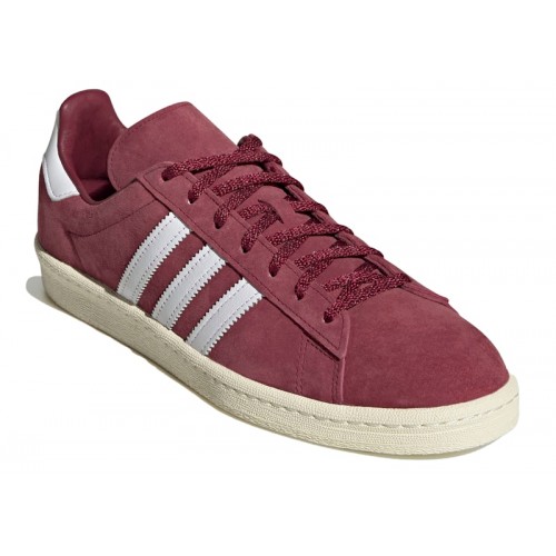 adidas Campus 80s Collegiate Burgundy Cloud White - мужская сетка размеров