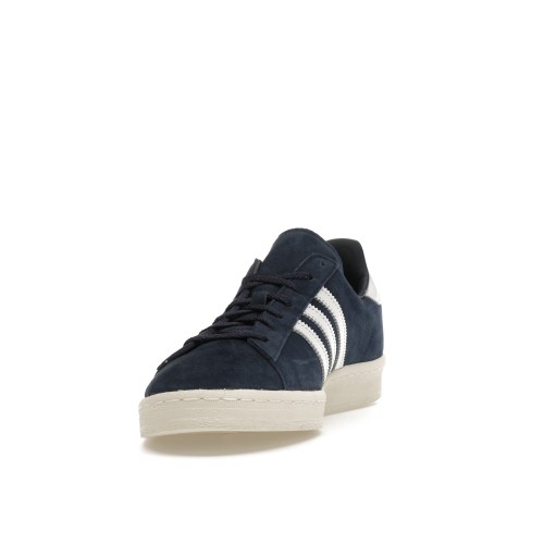 Кроссы adidas Campus 80s Collegiate Navy Cloud White - мужская сетка размеров