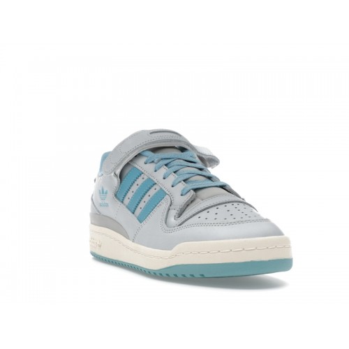 adidas Forum 84 Low Silver Metallic Preloved Blue Grey Two - мужская сетка размеров