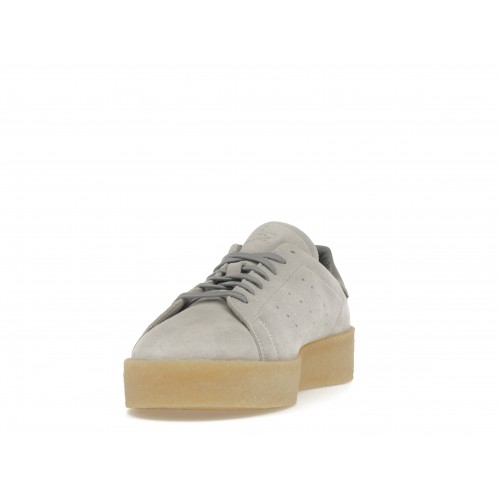 Кроссы adidas Stan Smith Crepe Grey Gum - мужская сетка размеров