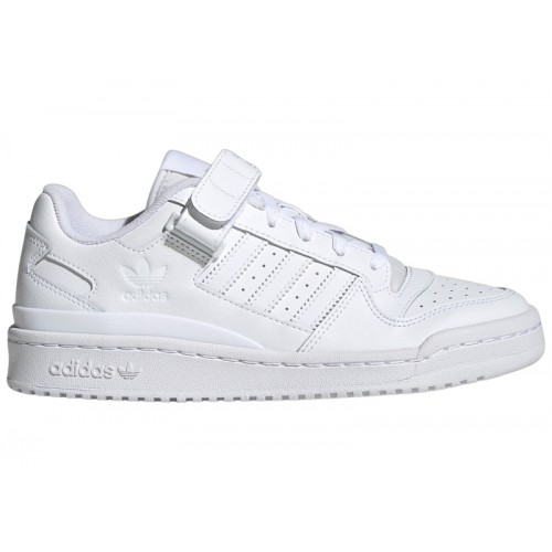 Кроссы adidas Forum Low Cloud White (W) - женская сетка размеров