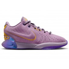 Подростковые кроссовки Nike LeBron 21 Purple Rain (GS)