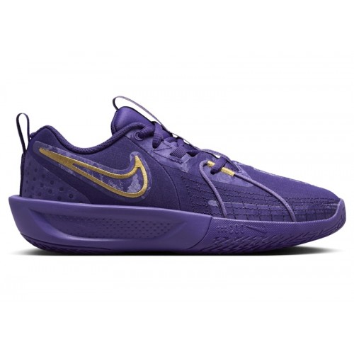 Кроссы Nike GT Cut 3 Court Purple Field Purple Wild Violet Ink (GS) - подростковая сетка размеров