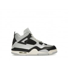 Подростковые кроссовки Jordan 4 Retro Platinum Gold (GS)