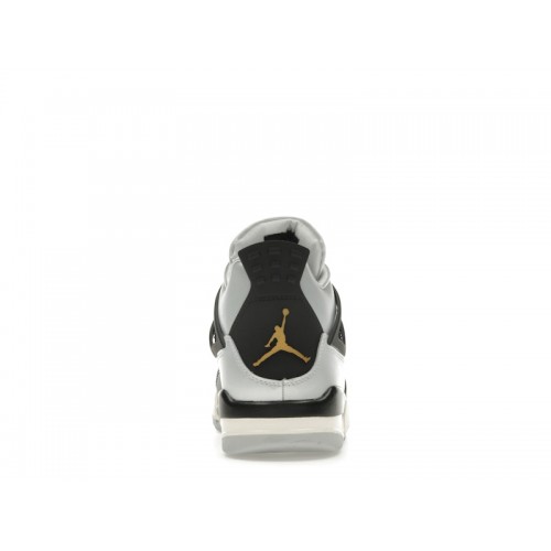 Кроссы Jordan 4 Retro Platinum Gold (GS) - подростковая сетка размеров