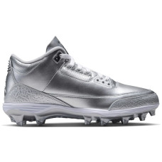 Jordan 3 Mid Retro TD Metallic Silver