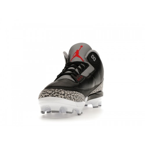 Кроссы Jordan 3 Mid Retro MCS Black Cement - мужская сетка размеров