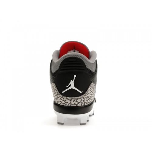 Кроссы Jordan 3 Mid Retro MCS Black Cement - мужская сетка размеров