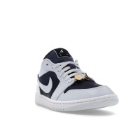 Женские Jordan 1 Low SE Football Grey White Gym Red Midnight Navy (W)
