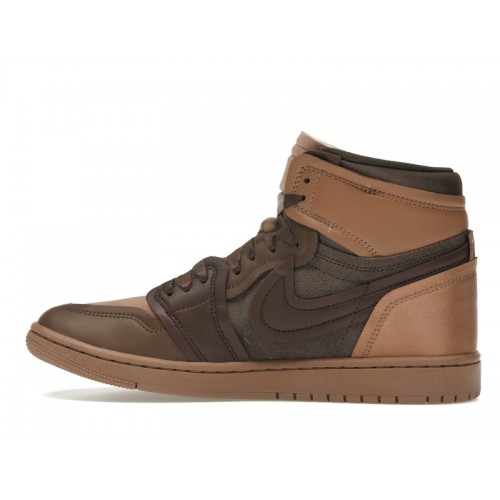 Кроссы Jordan 1 High Method Of Make Archaeo Brown (W) - женская сетка размеров