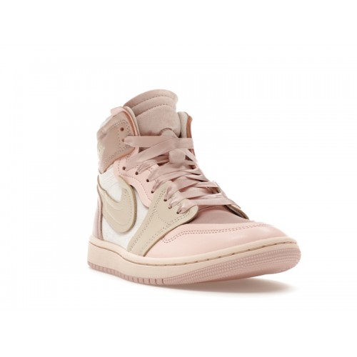 Wmns Air Jordan 1 High Method of Make Pink Oxford - женская сетка размеров