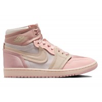 Женские кроссовки Jordan 1 High Method Of Make Pink Oxford (W)