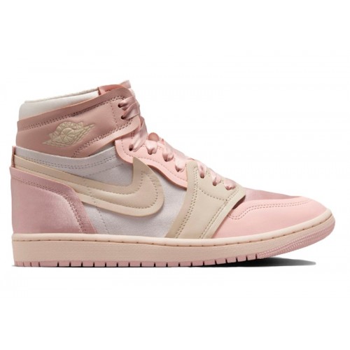 Кроссы Jordan 1 High Method Of Make Pink Oxford (W) - женская сетка размеров