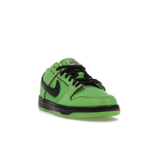 Кроссы Nike SB Dunk Low The Powerpuff Girls Buttercup (PS) - детская сетка размеров