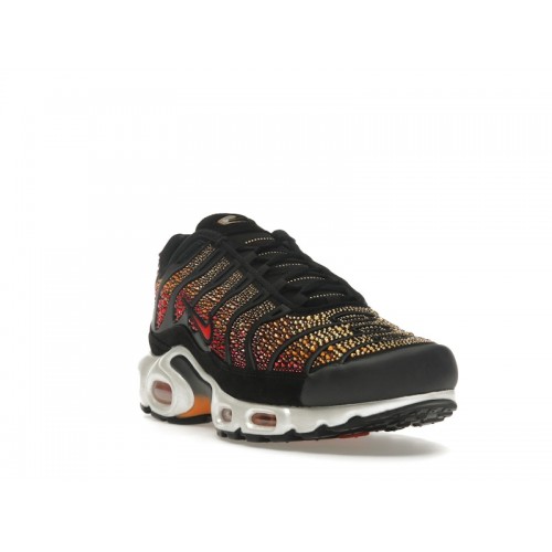 Кроссы Nike Air Max Plus Swarovski Sunset (W) - женская сетка размеров
