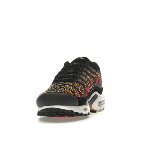 Кроссы Nike Air Max Plus Swarovski Sunset (W) - женская сетка размеров