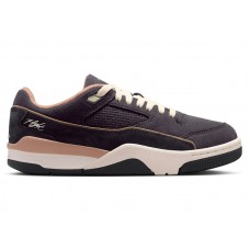 Женские кроссовки Jordan Flight Court Black Rattan Coconut Milk (W)