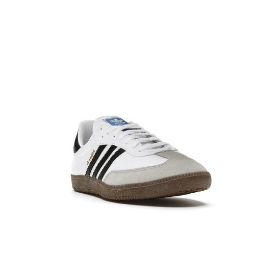 Кроссы adidas Samba White - мужская сетка размеров