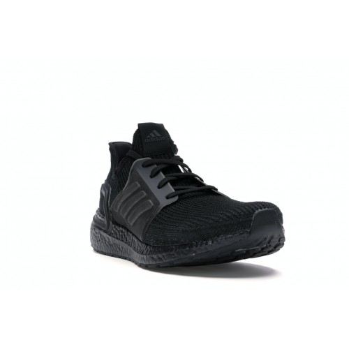 Кроссы adidas Ultra Boost 2019 Triple Black - мужская сетка размеров