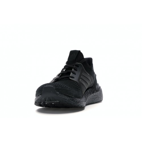Кроссы adidas Ultra Boost 2019 Triple Black - мужская сетка размеров