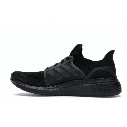 Кроссы adidas Ultra Boost 2019 Triple Black - мужская сетка размеров