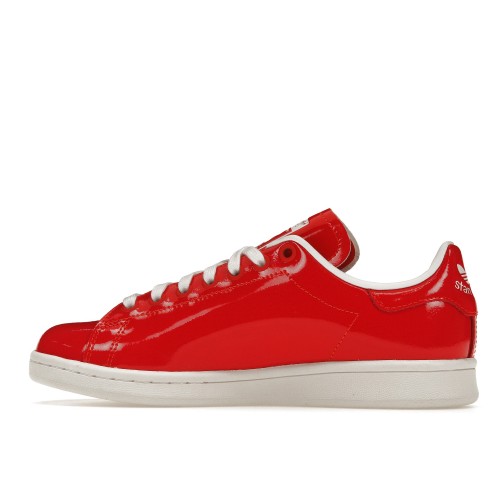 Кроссы adidas Stan Smith Valentines Day Red (2019) (W) - женская сетка размеров