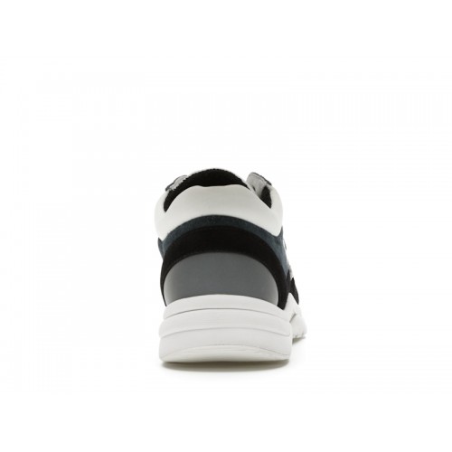 Chanel Low Top Trainer CC White Navy (W) - женская сетка размеров