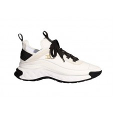 Chanel Low Top Trainer Velvet Ivory