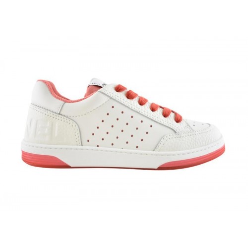 Chanel 22P Trainer White Red (W) - женская сетка размеров
