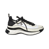 Женские Chanel Suede Trainer White Black (W)