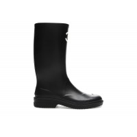 Chanel Rubber Rain Boots Black