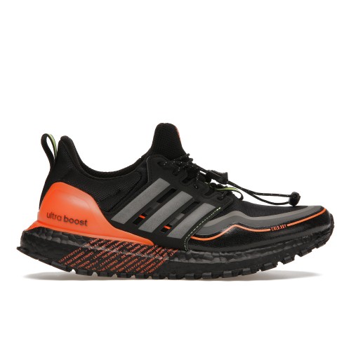 Кроссы adidas Ultra Boost COLD.Rdy DNA Black Orange - мужская сетка размеров