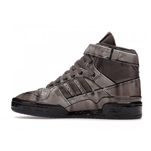 Кроссы adidas Forum Hi Jeremy Scott Dipped Black - мужская сетка размеров
